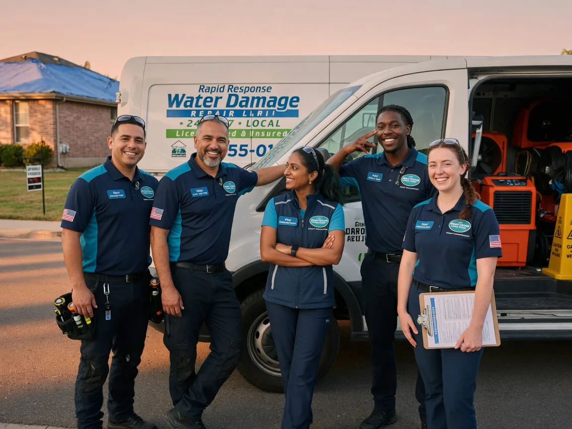 Water Damage Restoration company in Gustine, TX