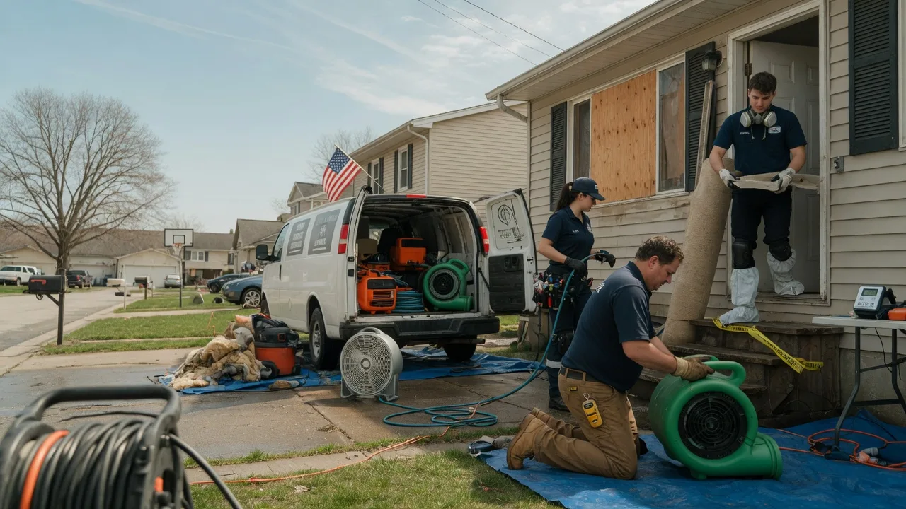 Water Damage Restoration in Gustine, TX near me